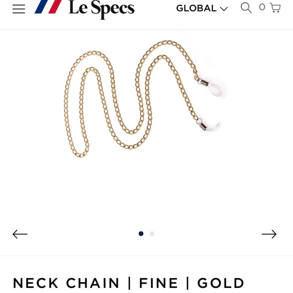 Le Specs Sunglasses Chain